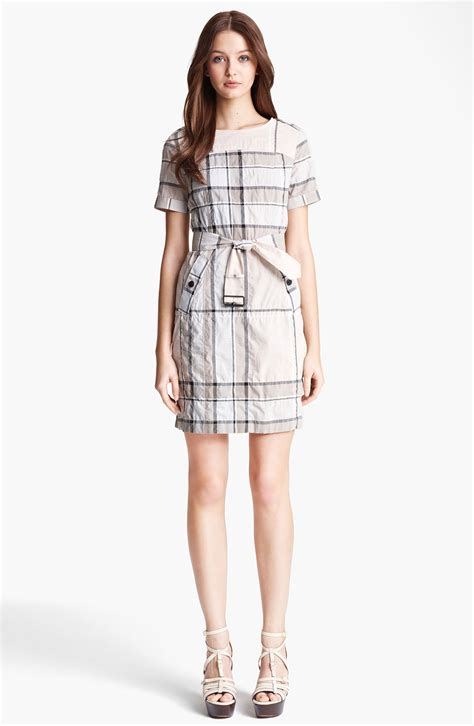 burberry inspired dress womens|burberry brit sleeveless print dress.